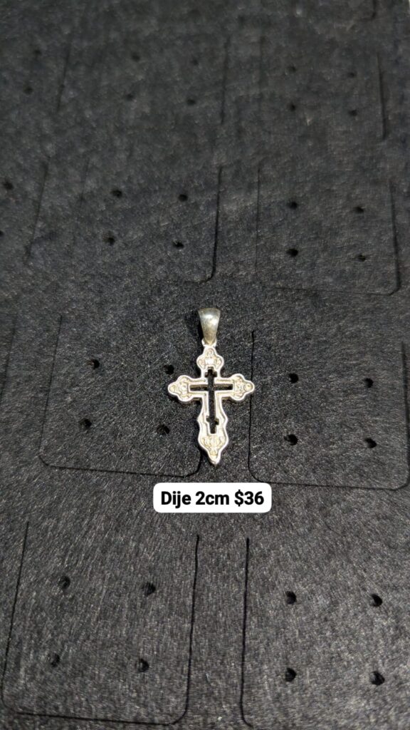 DIJE DE CRUZ 2 CM
