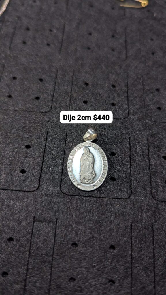 DIJE DE LA VIRGEN DE GUADALUPE